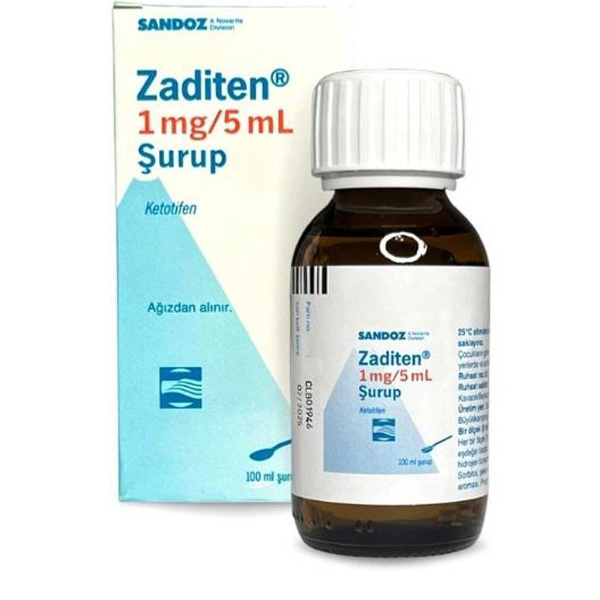 شربت ضد آلرژی و ضد حساسیت زادتین zadetin...